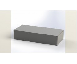 Тент ПВХ (630г/м2) 1500*3500*1000 прямоугольный (2 клапана)