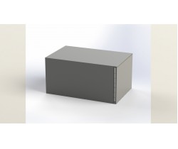 Тент ПВХ (630г/м2) 1500*2500*1500  прямоугольный(2 клапана)