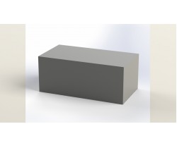 Тент ПВХ (630г/м2) 1500*3000*1500 прямоугольный (1 клапан)
